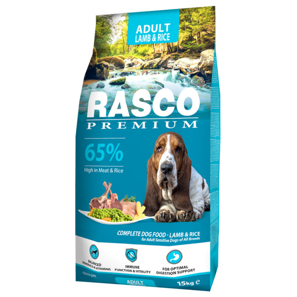 Rasco Premium Adult Lamb & Rice 15kg