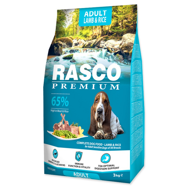 Rasco Premium Adult Lamb & Rice 3kg