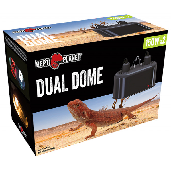 Repti Planet Osvětlení Dual Dome 2x150W