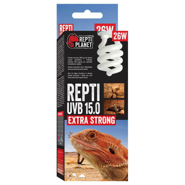 Repti Planet žárovka Repti UVB 15.0 26W