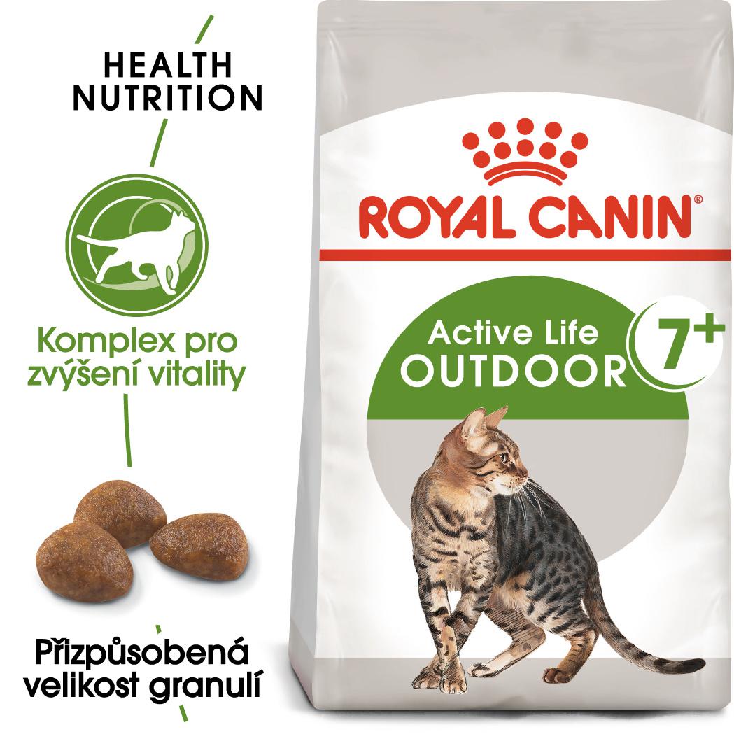 Royal Canin Cat Ooutdoor + 7 - 2kg