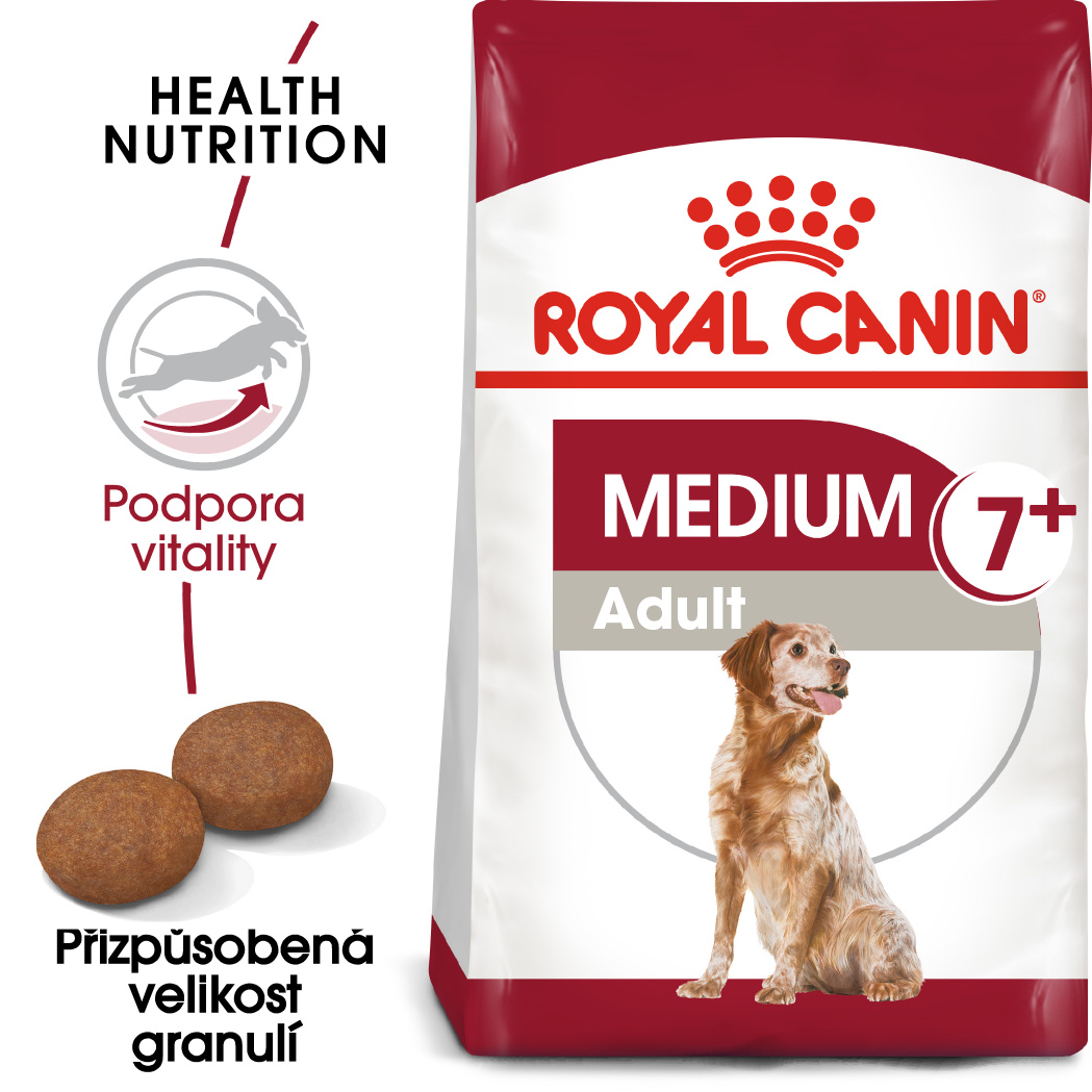 Royal Canin Dog Medium Adult 7+ - 4kg