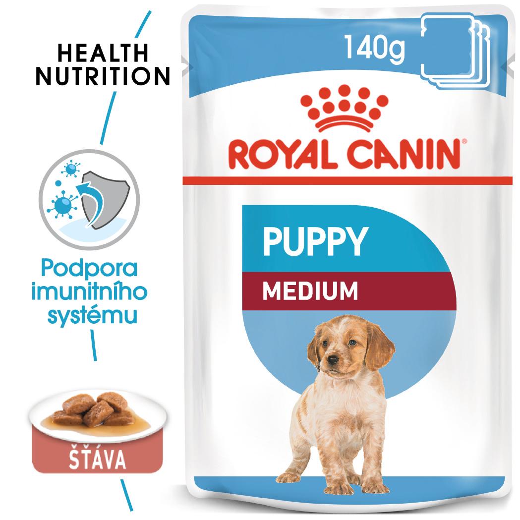 Royal Canin Dog Medium Puppy - 140g