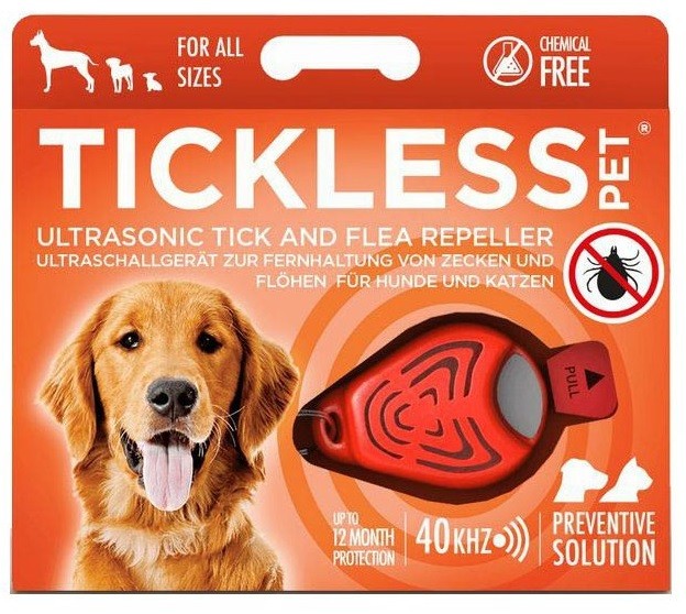 Tickless Pet - Oranžový