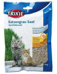 Trixie Tráva Pro Koťata v Sáčku - 100g