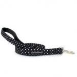 Trixie Vodítko Black Polka Dot Dolly - 2,5cm/1,2m