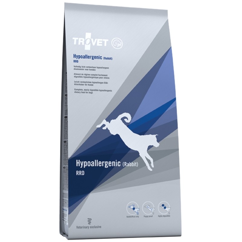 Trovet Dog Hypoallergenic Rabbit RRD - 3kg