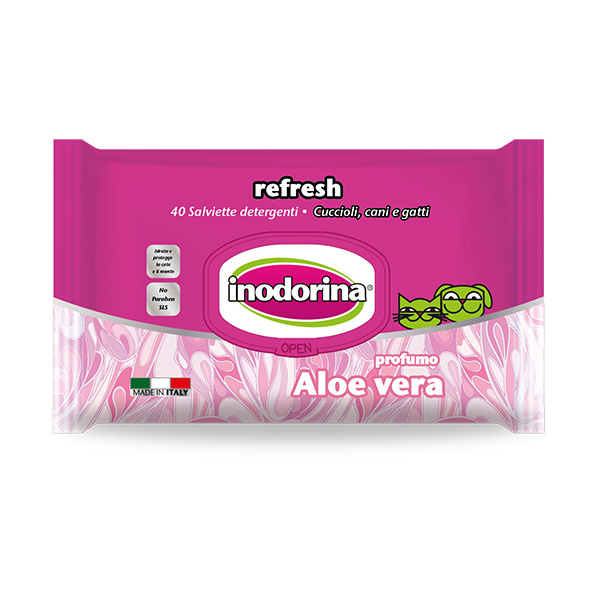 Ubrousky Inodorina Aloe Vera 40ks