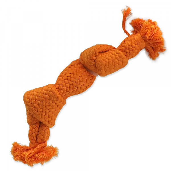 Uzel Dog Fantasy pískací 2 knoty 22cm oranžový