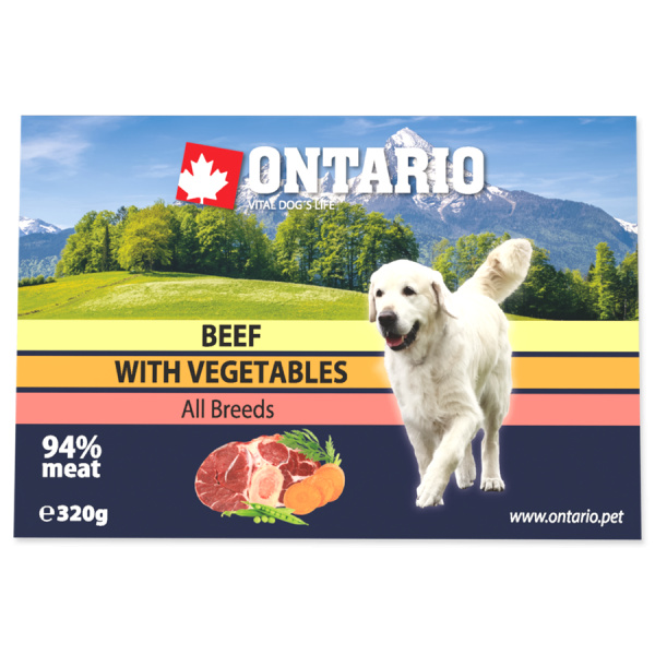 Vanička Ontario Beef with vegetable 320g