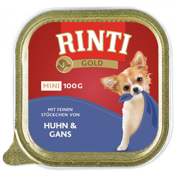 Vanička Rinti Gold Mini kuře + husa 100g