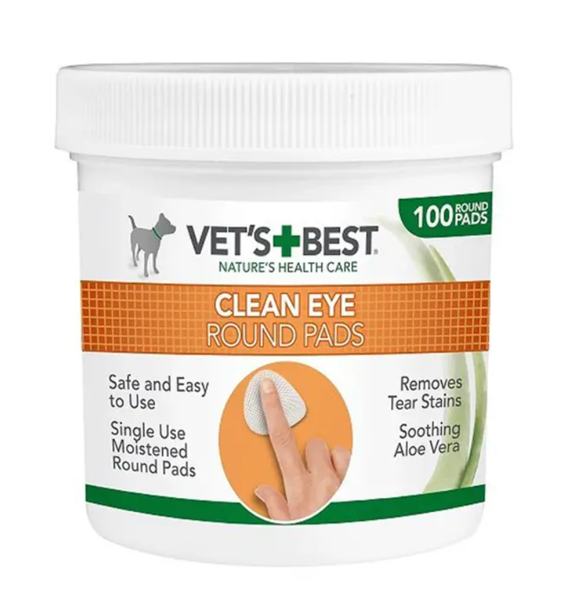 Vet's Best Clean Eye Round Pads - 1 balení