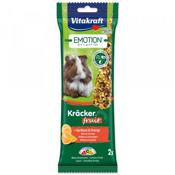 Vitakraft Emotion kracker morče ovocný 2ks