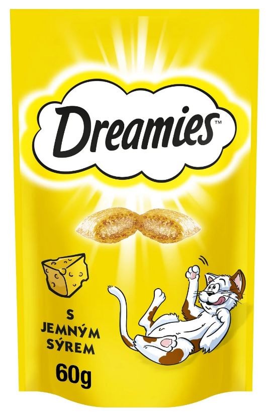 Whiskas Dreamies Pochoutka 60g - Sýr